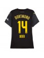 Borussia Dortmund Maximilian Beier #14 Venkovní Dres pro Dámské 2024-25 Krátký Rukáv